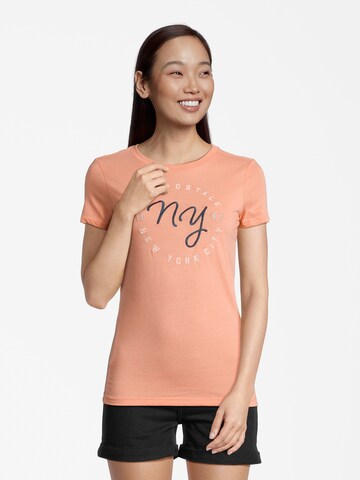 AÉROPOSTALE T-shirt i orange: framsida