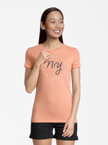 AÉROPOSTALE Shirt in Orange: front