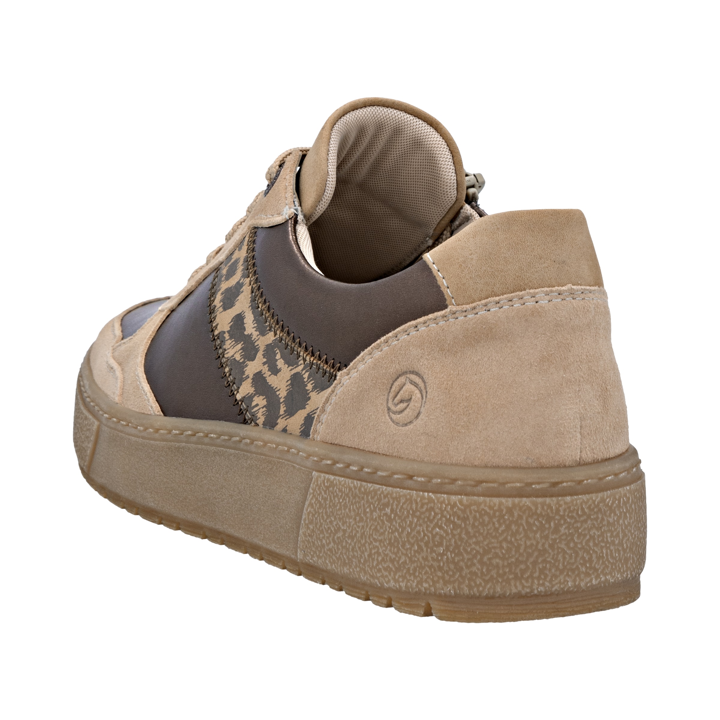 REMONTE Platform trainers in Beige