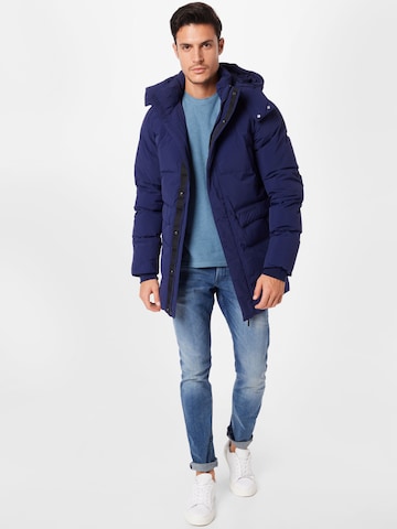 Superdry - Casaco funcionais em azul