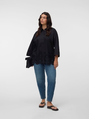 Vero Moda Curve Blouse 'VMCRitta' in Zwart