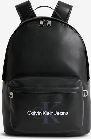 Zaino di Calvin Klein Jeans in nero: frontale