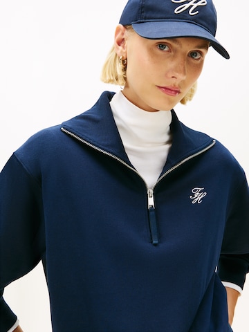 mėlyna TOMMY HILFIGER Megztinis be užsegimo