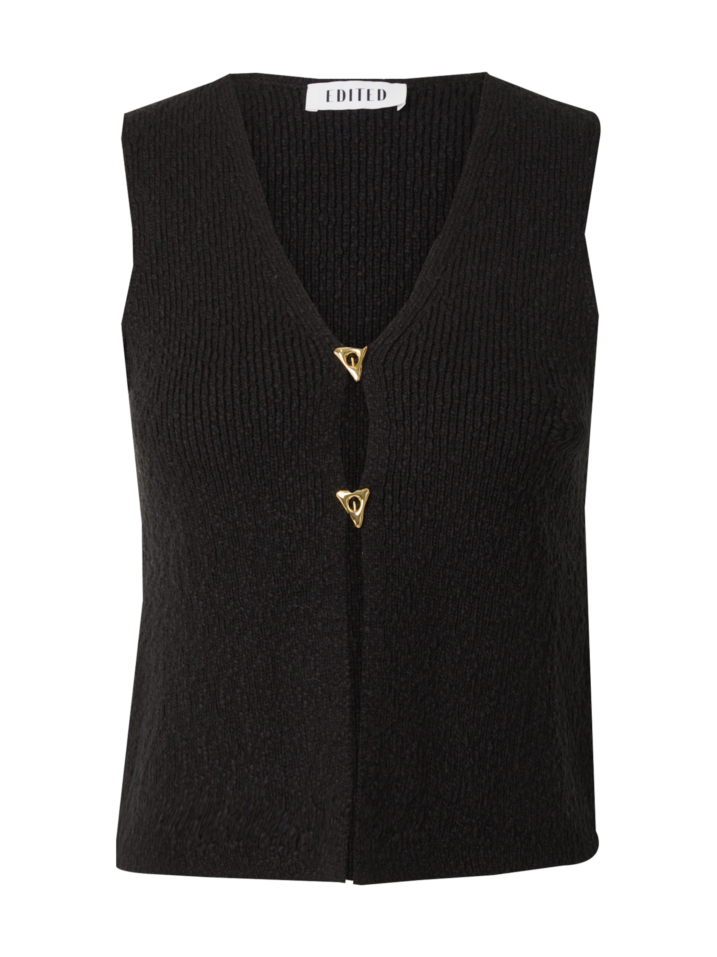 juoda EDITED Liemenė 'Rike': priekis