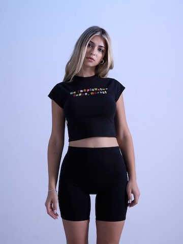ABOUT YOU x irinassw Shirt 'Fee' in Black: front