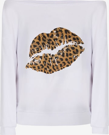 No Matter What Sweatshirt in Weiß: Vorderseite