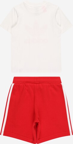 Survêtement 'Adicolor And' ADIDAS ORIGINALS en rouge