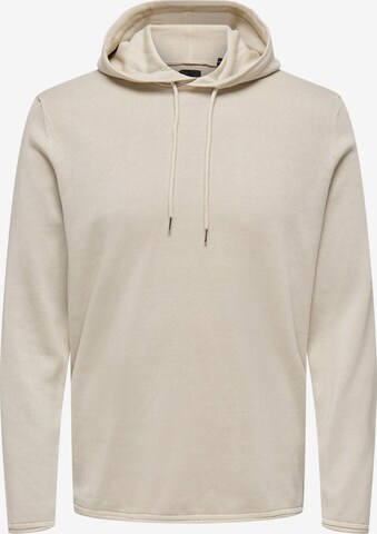 Only & Sons Sweatshirt 'GARSON' in Grey: front