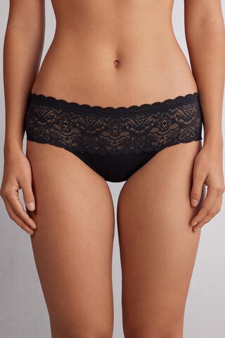 INTIMISSIMI Slip in Schwarz: Vorderseite