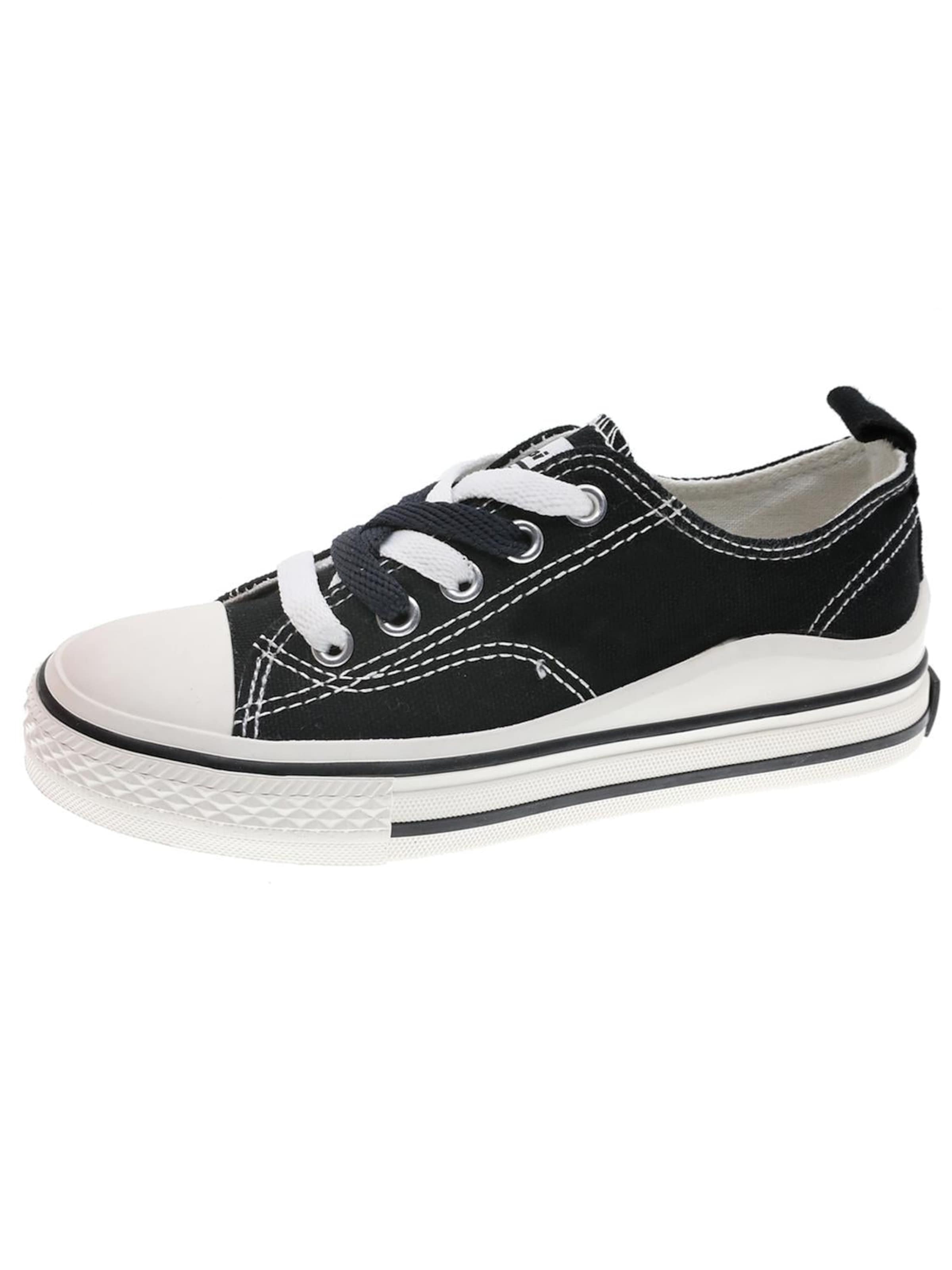 Beppi Sneakers 'Canvas Shoe' i sort: forside