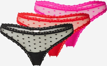 Boux Avenue - Tanga en rosa: frente