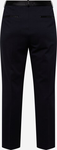 Tommy Hilfiger Curve Slim fit Pleated Pants 'Punto' in Blue