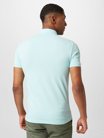 BOSS Orange Poloshirt 'Passenger' in Blau