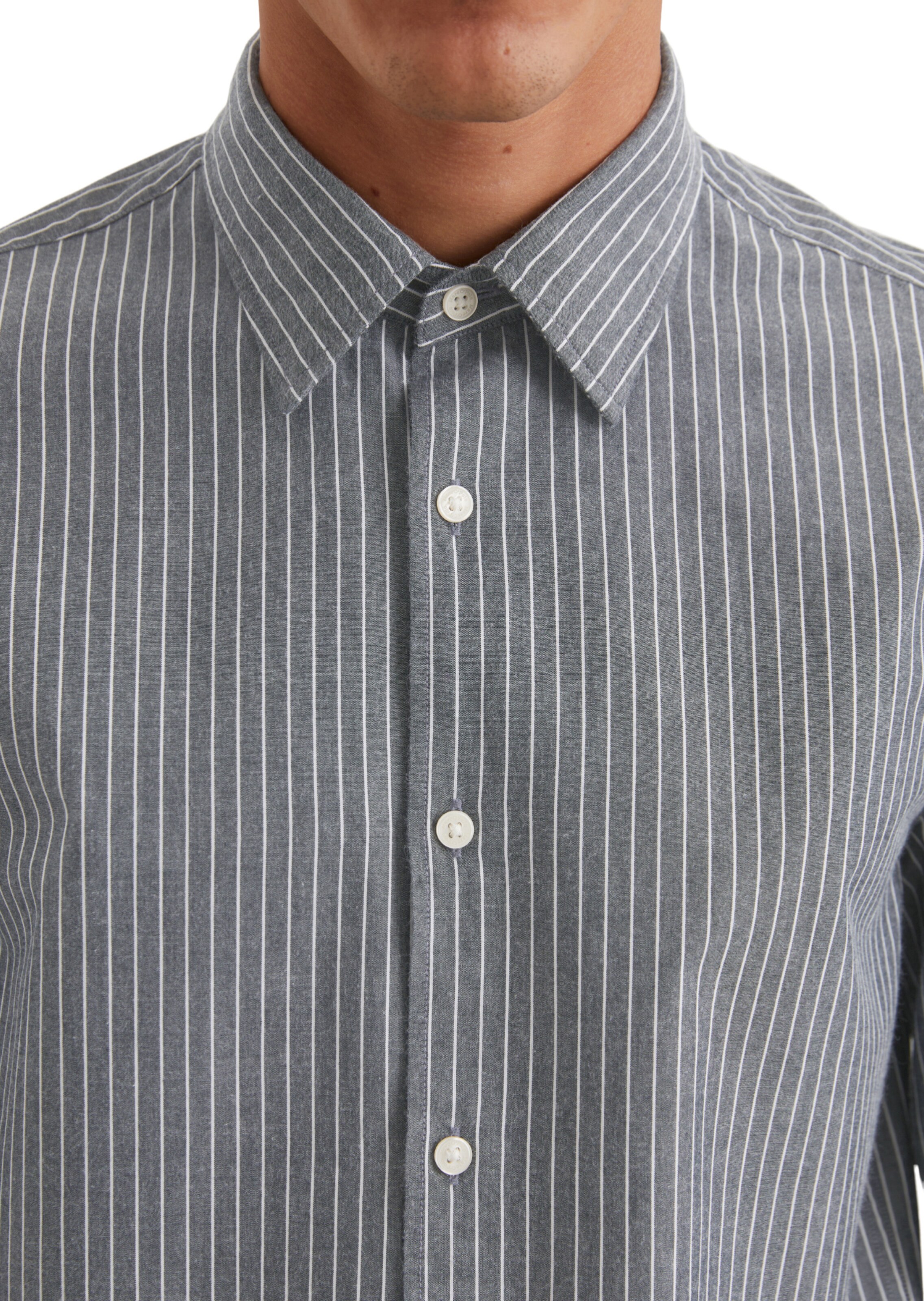 Marc O'Polo Regular fit Business shirt in Grey