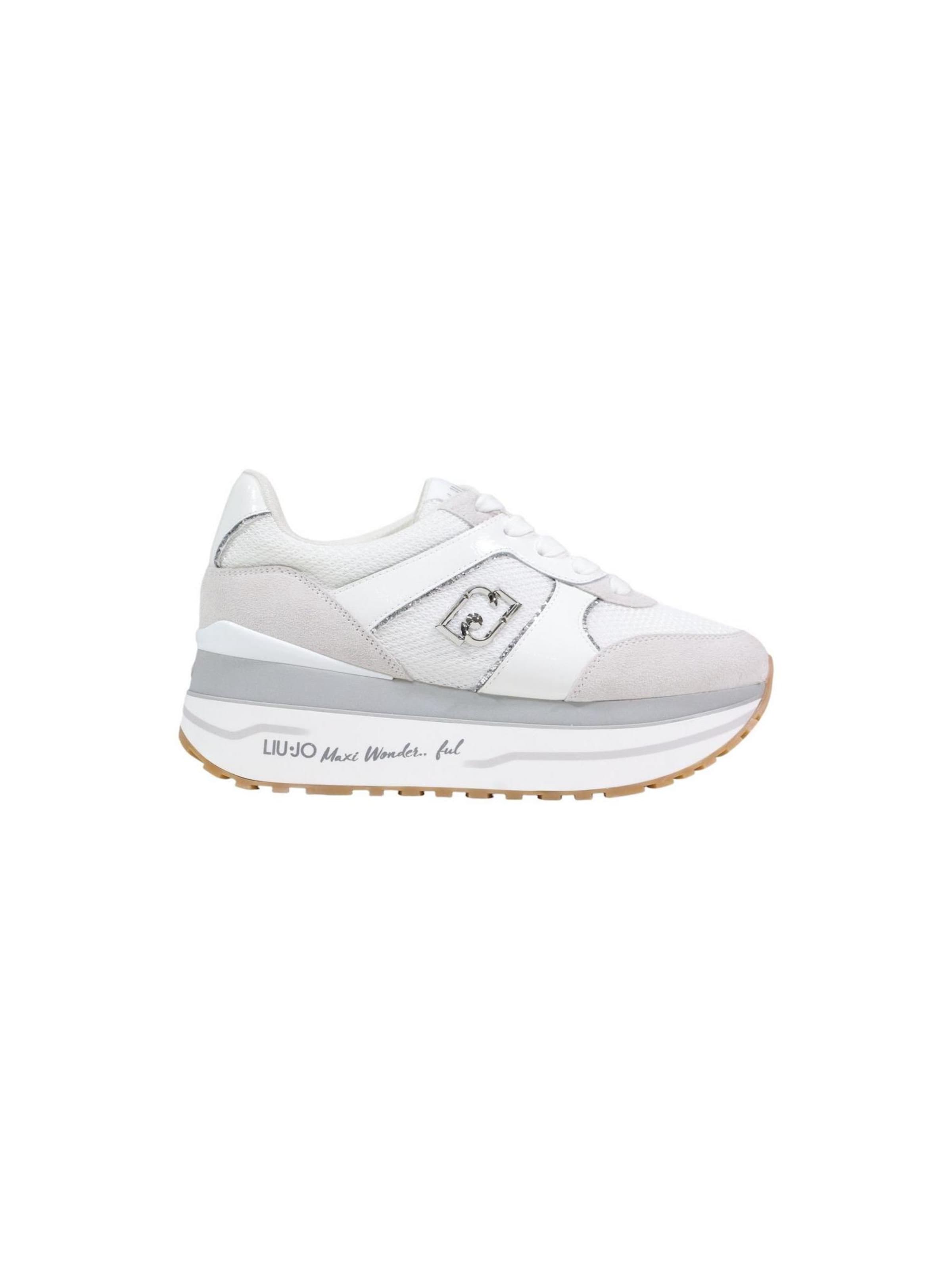 Liu Jo Sneakers laag 'LIU JO MAXI WONDER PLUS 02 BA6019PX805' in Wit: voorkant