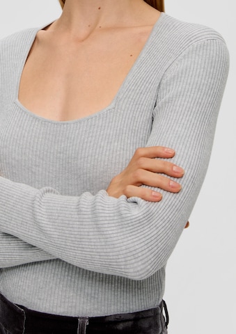 s.Oliver BLACK LABEL Pullover in Grau