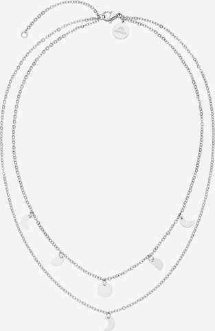 PURELEI Ketting 'Luna' in Zilver: voorkant