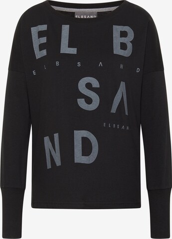 Elbsand Sweater 'Ildiko' in Black: front