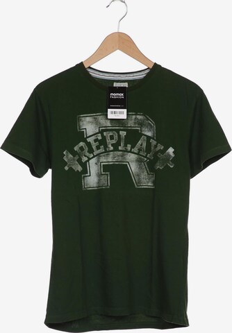 REPLAY T-Shirt M in Grün: predná strana