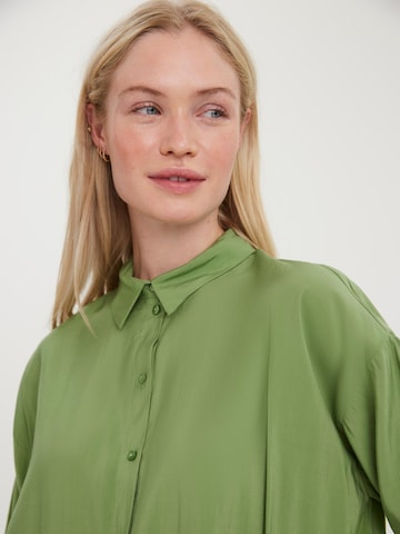 VERO MODA Bluse 'Bell' in Grün