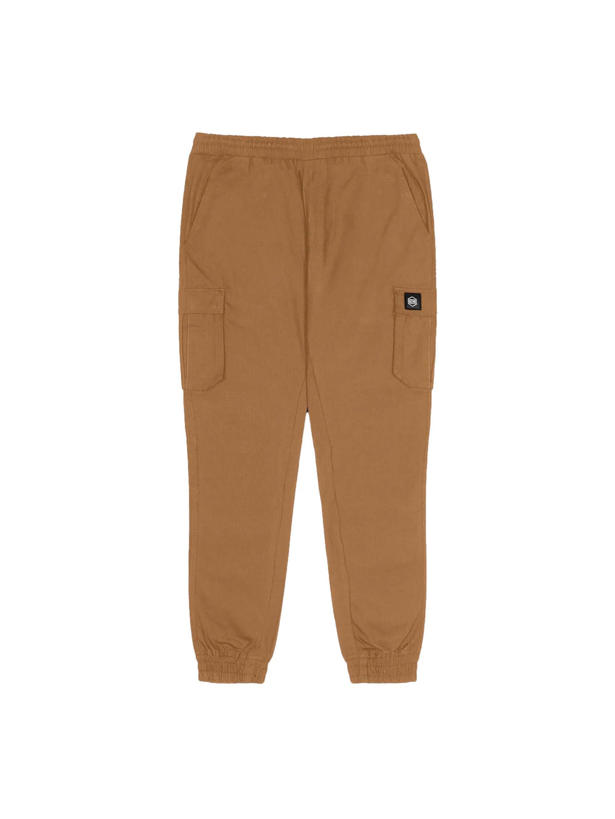 DOLLY NOIRE Regular Cargo trousers in Brown: front