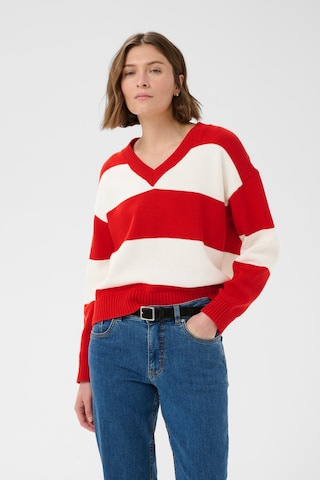 Part Two Trui in Rood: voorkant
