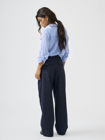 ONLY Baggy Broek 'Clair' in Blauw