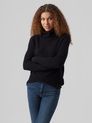 VERO MODA - Pullover 'Holly' em preto: frente