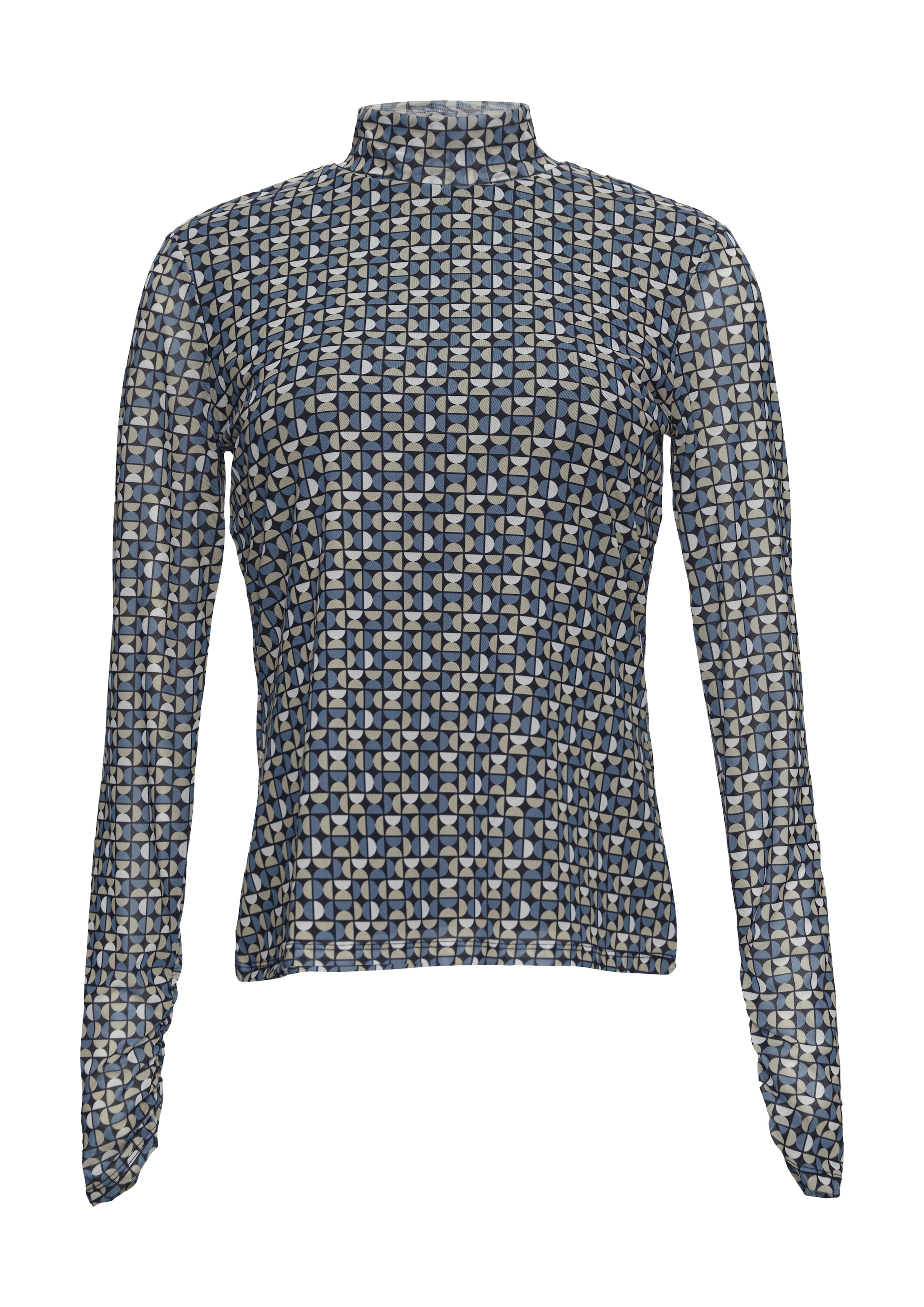 COMMA Shirt in Blau: Vorderseite