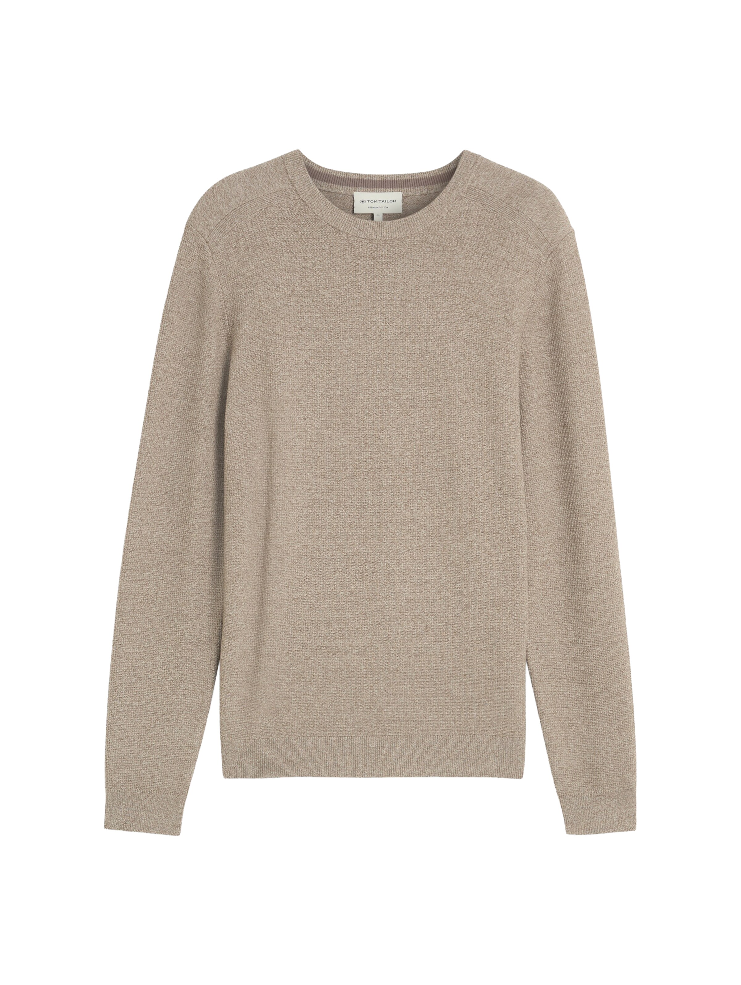 TOM TAILOR Pullover in Grau: Vorderseite