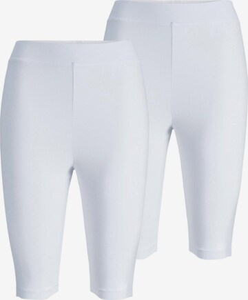 JJXX Skinny Leggings 'ANNIKA' in White: front