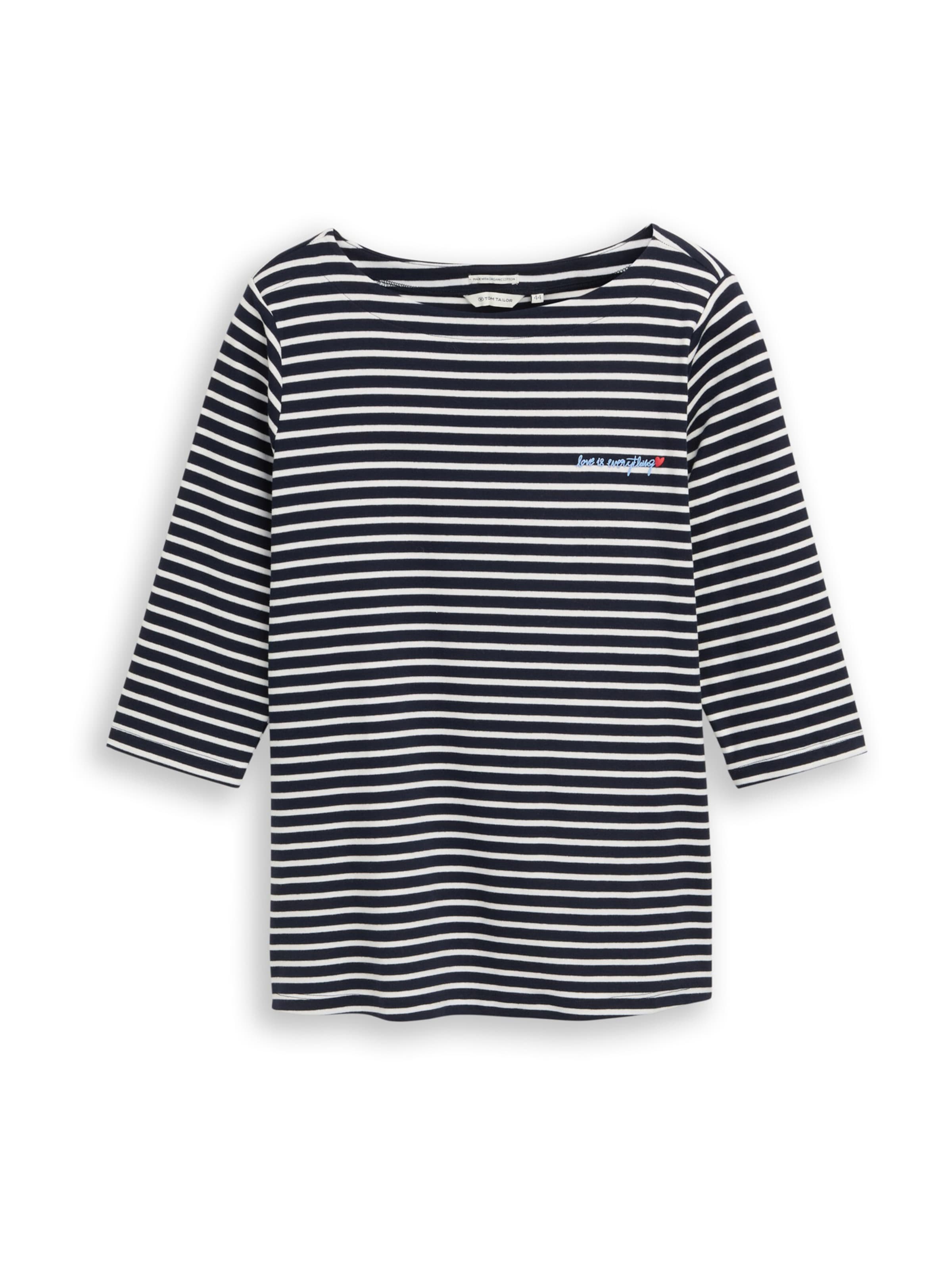 Tom Tailor Women + Shirt in Blue: front