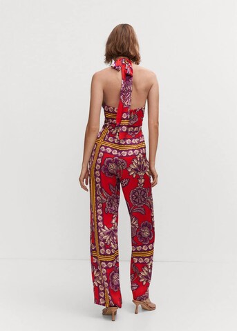 MANGO Jumpsuit 'Cuba' in Rot