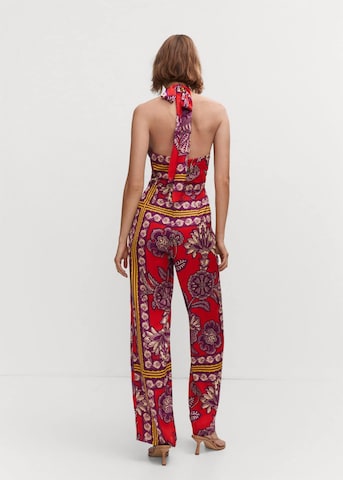 MANGO Jumpsuit 'Cuba' in Red