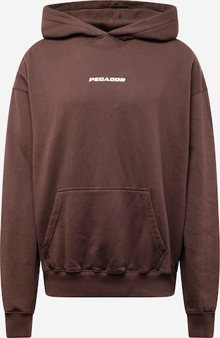 Pegador Sweatshirt 'COLNE' in Brown: front