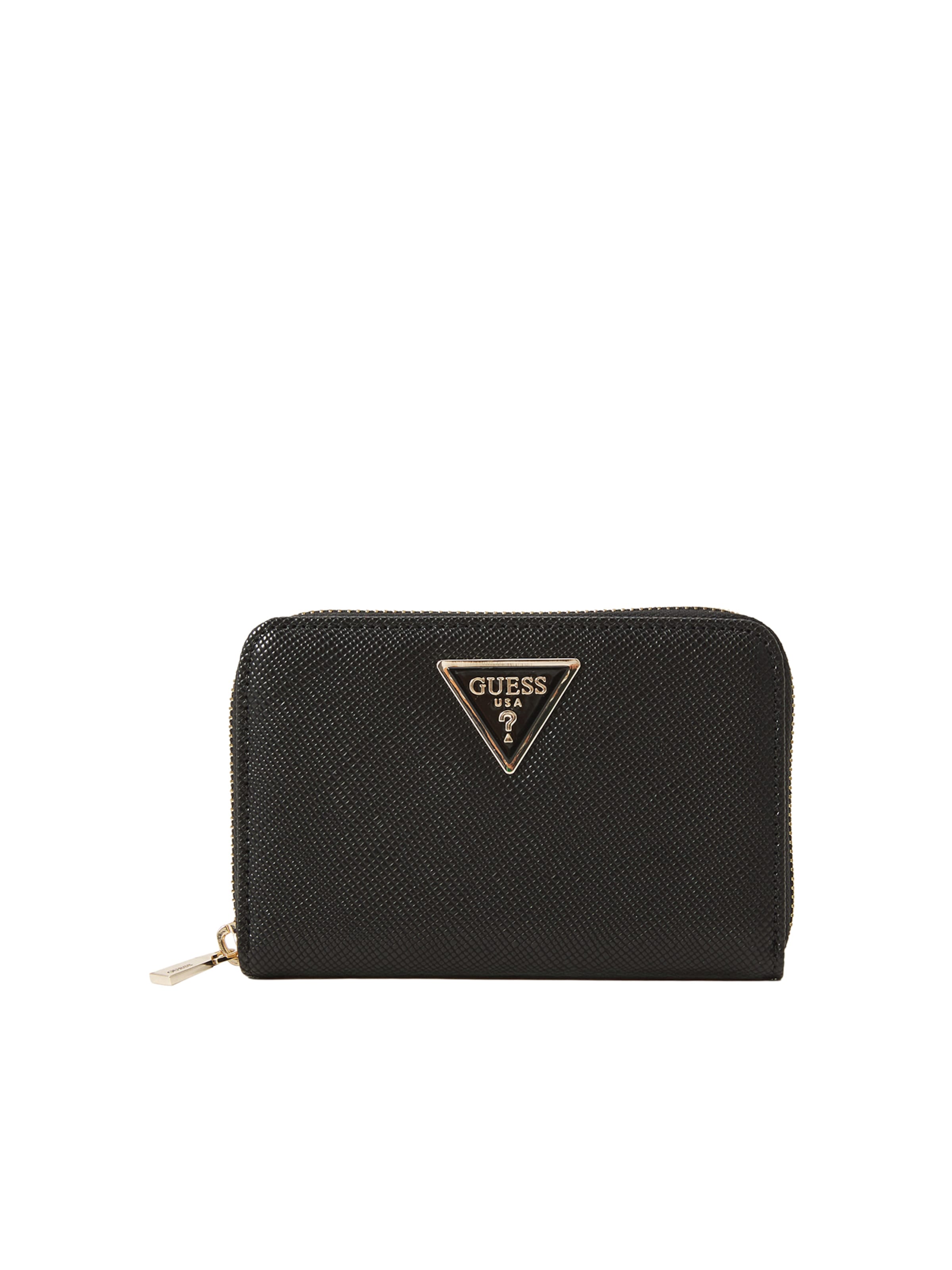 GUESS Wallet 'Laurel II' in Black: front