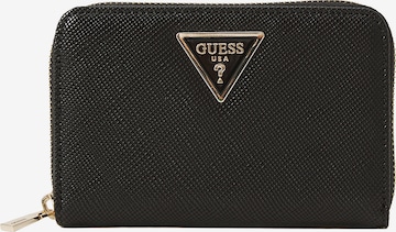 Portofel 'Laurel II' de la GUESS pe negru: față