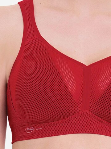 ANITA Minimizer BH 'Air Control mit Delta Pad Sport' in Rood