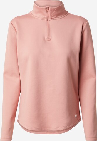 NIKE Funktionsshirt 'One' in Pink: predná strana