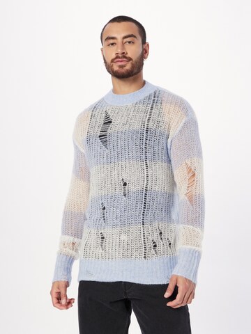 ABOUT YOU Limited Pullover  'Leo' in Blau: predná strana