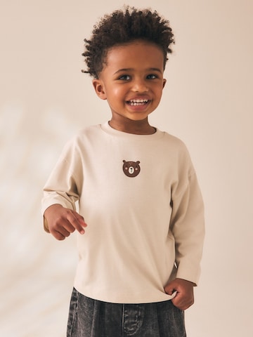 T-Shirt Next en beige : devant