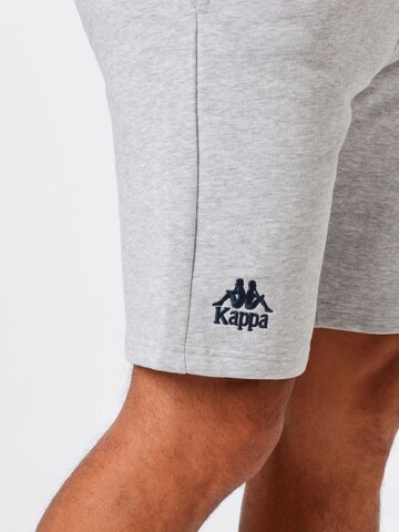 KAPPA Regular Workout Pants 'Topen' in Grey