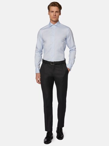 Boggi Milano Regular fit Zakelijk overhemd in Blauw