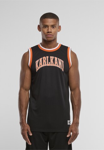 Maglia funzionale 'Sport College' di Karl Kani in nero: frontale