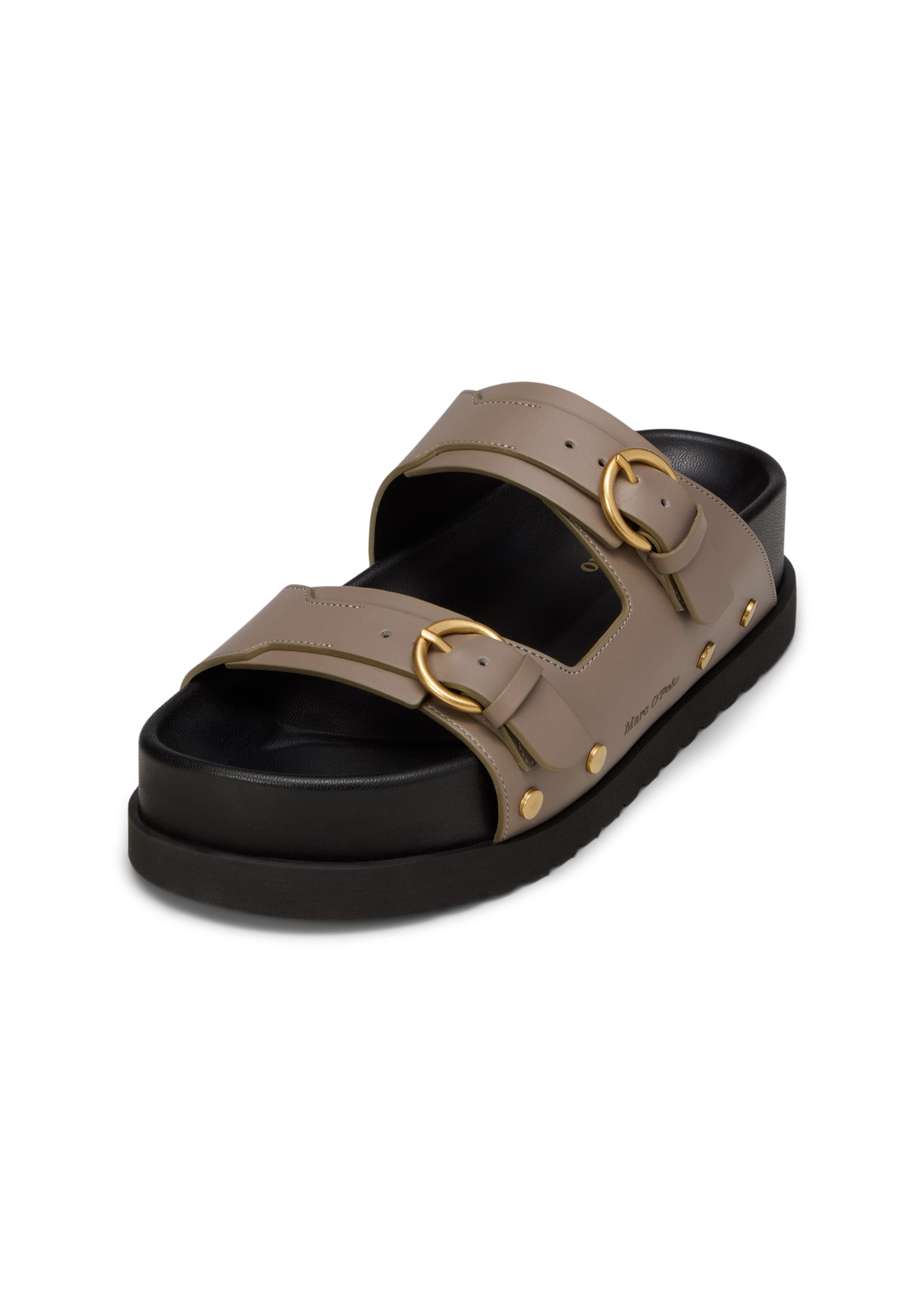 Marc O'Polo Sandaal in Beige: voorkant