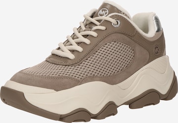 smėlio MICHAEL Michael Kors Sportbačiai be auliuko 'ATLAS': priekis