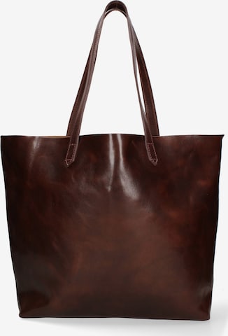 Viola Castellani Schultertasche in Braun: Vorderseite