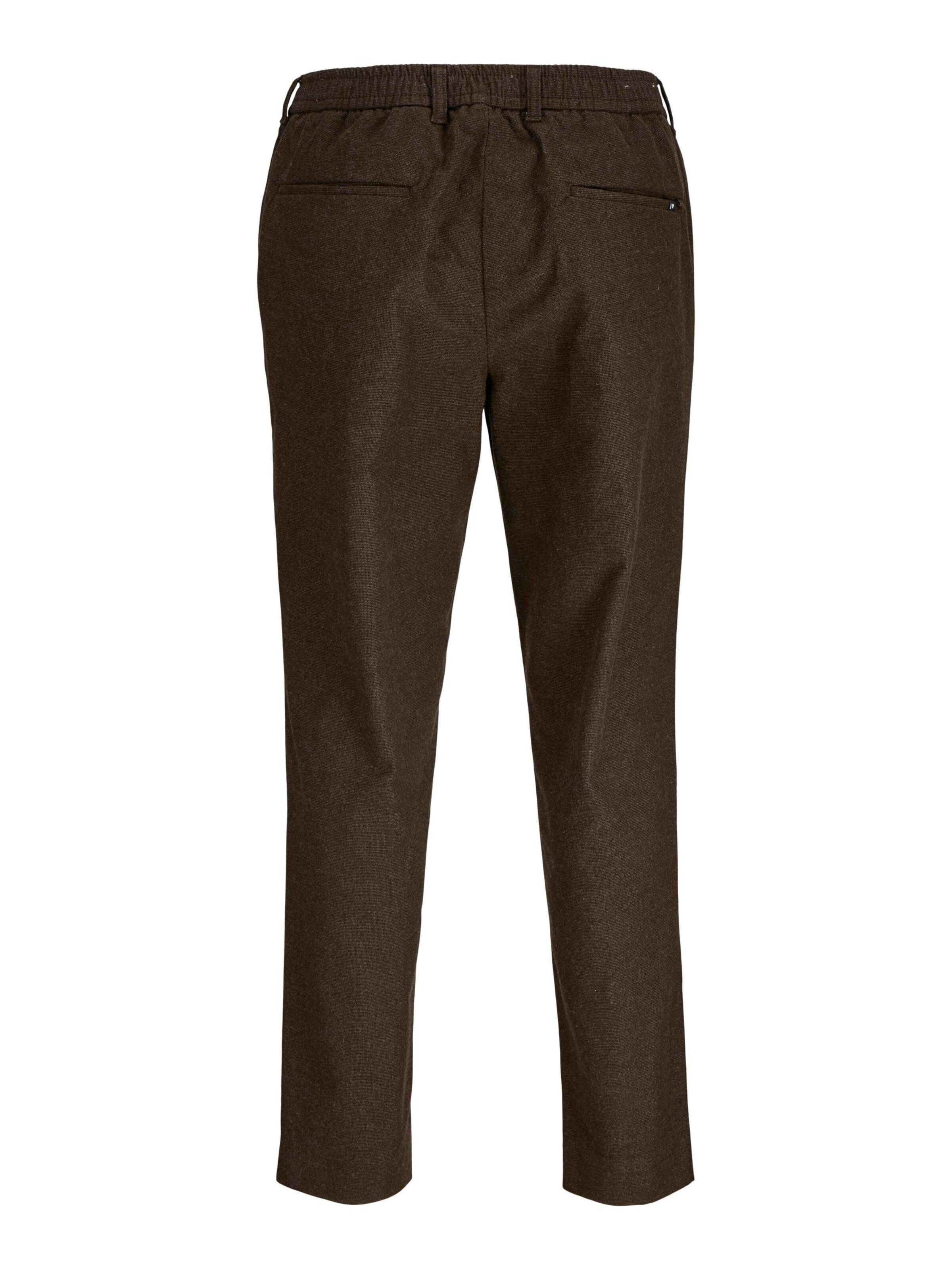 Effilé Pantalon à pince JACK & JONES en marron