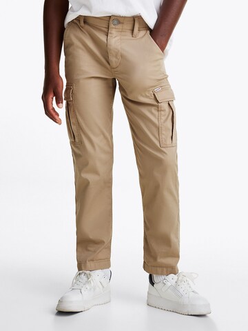 Regular Pantalon TOMMY HILFIGER en marron : devant