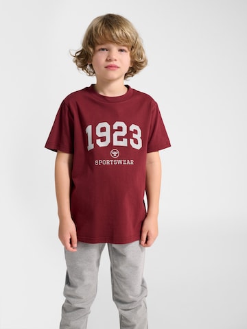 Hummel T-shirt in Rot: Vorderseite